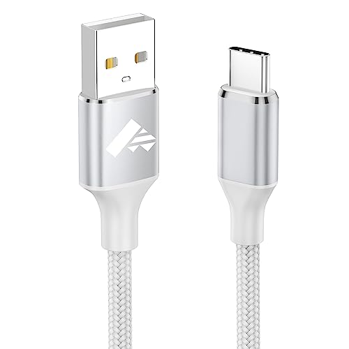 [Perfetta 2M]- Con la lunghezza di 2m cavo type c puoi sdraiarti sul divano o sul divano e utilizzare i tuoi dispositivi mentre si carica, questo nuovo cavo usb c ricarica rapida offri in garanzia di 18 mesi, quindi ti assicuriamo la qualità.