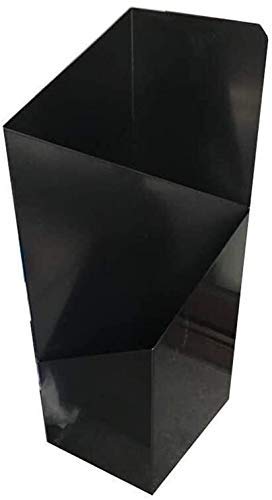 Porte-parapluie en métal noir seau en fer robuste pour l'entrée