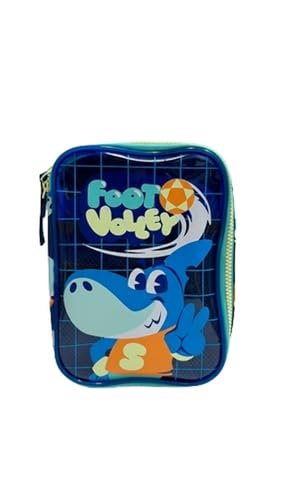 PUKET - Estojo Grande Puket Tuba Tubarão Futevôlei Azul marinho