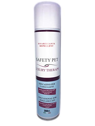 Safety Pet DISABITUANTE Luxury 300ML Repellente Cani Gatti ABITUA Il Cane Gatto A Non Fare BISOGNI in Un Luogo