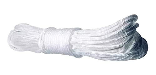 Corda Para Varal De Teto Lavável Não Desfia 15metros 3.0mm
