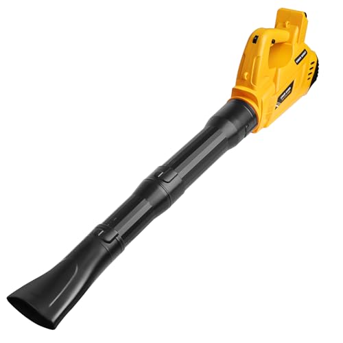 Powarobor Soplador de batería Compatible con DeWalt baterías de 18 V, 6 Niveles de Velocidad, soplador eléctrico para el Cuidado del jardín y el césped, Hojas y Nieve (Solo Herramientas,sin batería)