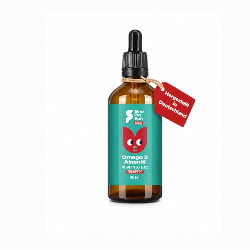 SinoPlaSan Omega 3 Algenöl vegan hochdosiert 100ml für Kinder