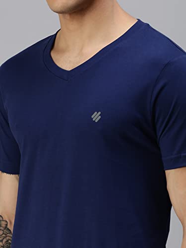 Image of ONN Men's Regular Fit Half Sleeve V Neck T-Shirt