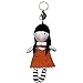 Gorjuss, Portachiavi Modello I Gave You My Heart, Bambola di Pezza, Prodotto Ufficiale Gorjuss, Colore Arancione, 7 x 5 x 18 cm (CyP Brands)