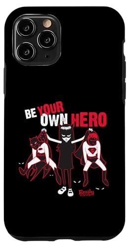 Coque iPhone 11 Pro Soyez Votre Propre Héros en silicone noir