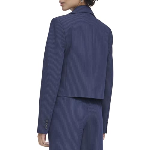 Calvin Klein Women's Cropped Shoulder Pad Blazer3
