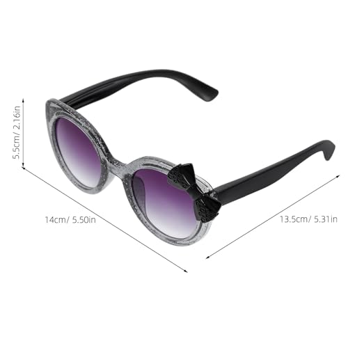 SOIMISS Óculos De Sol Bowknot Óculos De Sol De Desenho Animado Plástico Bowknot Lembrancinhas Para C