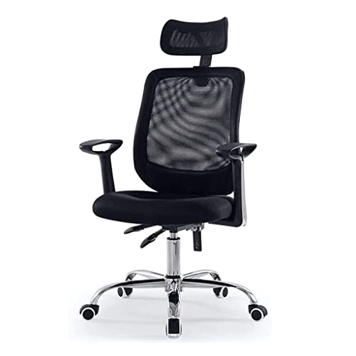 PAASHE Silla de Oficina Silla de Escritorio Ajustable en Altura Silla de computadora cómoda y Transpirable Sillas de gestión ergonómicas