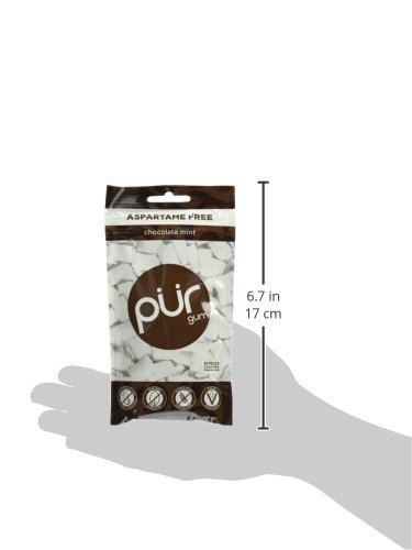 PUR Gum - Chicle - Sabor Chocolate Mint & Bubblegum - Pack de 6 unidades miniatura 4