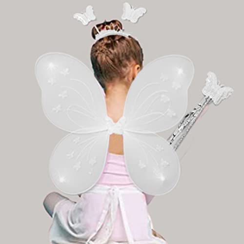 Image of BabyMoon Butterfly Fairy Angel Costumes Baby Wings Photography Props | Set of 3