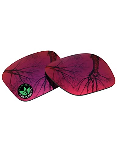 Image of Raydi Polycarbonate Replacement Lenses & Nosepads for RayBan Chromance RB4264 58mm Square Sunglasses