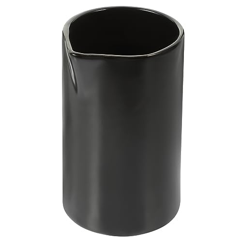 FUNOMOCYA Ceramic Milk Pitcher Creamer Pitcher Chrome Milk Pourer Spout for Kettle Tiny Milk Kettle Simple Style Jug for Kitchen