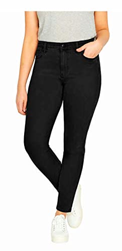 Buffalo Ladies' High Rise Denim Jean (Black, 6/28)