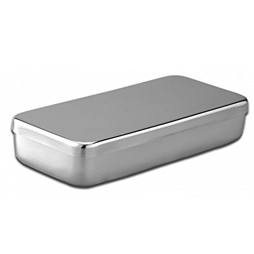 Caja acero inoxidable 18 x 8 cm x 3 cm-Unidad Cover
