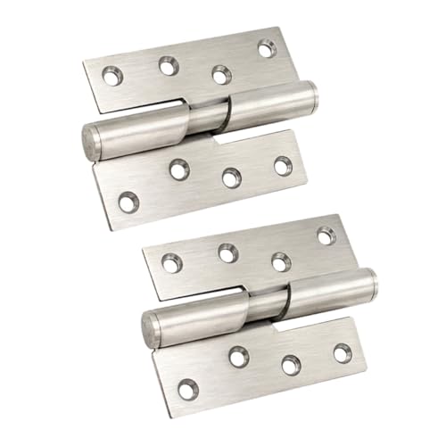 Alasum 自動閉鎖機能付き製トイレドアヒンジ 静音滑らか開閉 簡単交換可能 室内用