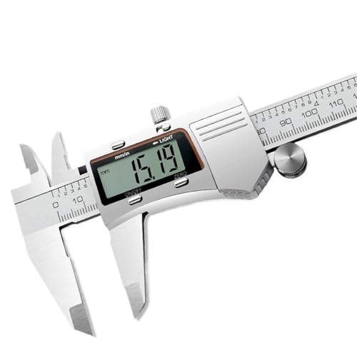 Pachómetro Digital, calibrador de Metal, calibre Vernier profesional, herramientas de medición, carpintería, calibre grueso, regla electrónica de profundidad(BOX IP54 Caliper 2)