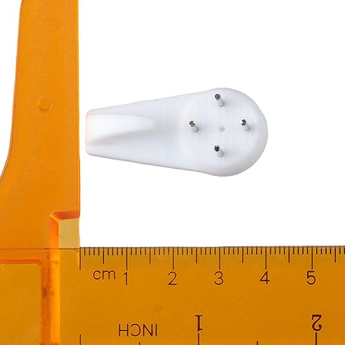Image of 30 Pcs Traceless Nail Hooks Concrete Wall Hooks Non-Trace Hanging Hook for Picture Photo Frame Clock Hangers