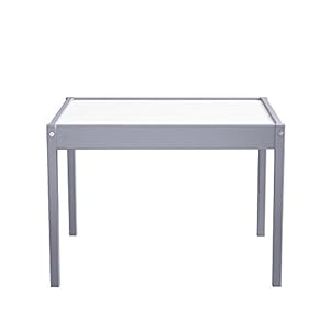 Baby relax hunter 3 piece kiddy table chair kids set grey  urban country home decor