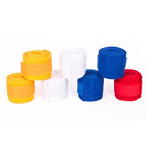 SUPVOX Durable Cotton Hand Wraps for Boxing Men's Handguard Straps Fitness Karate Hand Wrapping Belt Stick Pad