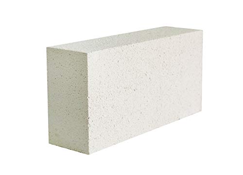 Executive Deals Insulating Fire Brick for Ovens, Kilns, Fireplaces, & Forges - 9" x 4.5" x 2.5" Inch - Single Fire Brick, 2300F/1260C (Bubble-Wrapped)