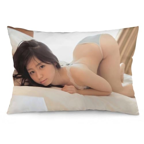 小池里奈 13 枕カバー ロング枕カバー 両面印刷 柔らかく生地 横寝用抱き枕 向き寝 室内装飾 20"x30"