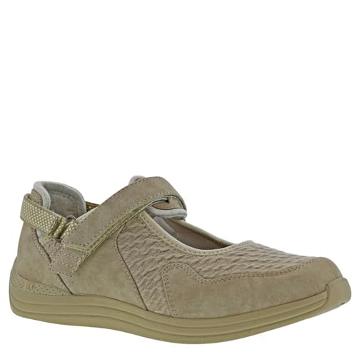 Image of Drew Women's Buttercup Mary Jane Sneaker with Adjustable Strap Strech Upper Comfortable Walking Shoe