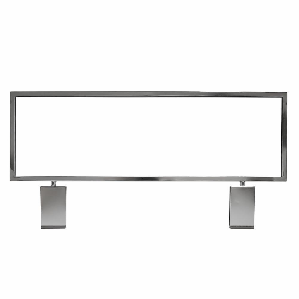 New Heavy Duty Grid Panel Grid Mesh Grid Wall Retail Display Shop Fittings & Accessories (PRICE HOLDER MESH CHROME)