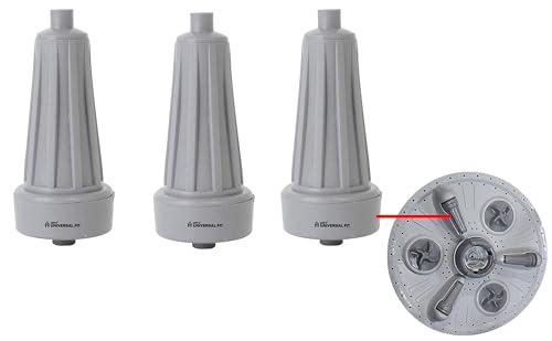 Image of LSRP'S Universal Fit Set of 3 Pulsator Roller Replacement for LG Washing Machine Roller Set /Jet 6.5kg, 7kg, 7.5kg, 8kg, 8.5kg, 9kg, 9.5 & 10kg Semi Automatic Washing Machine Accessories & Spare Parts