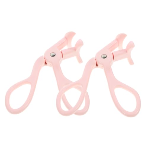 FOMIYES Abs Plastic Mini Eyelash Curler Lash Curling Set for Travel Safe Comfortable Makeup Instrument
