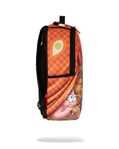 Sprayground Money Up For Krabs DLXSV Backpack, Multicolor, Unisex, PVC Material, Multiple Storage Compartments3