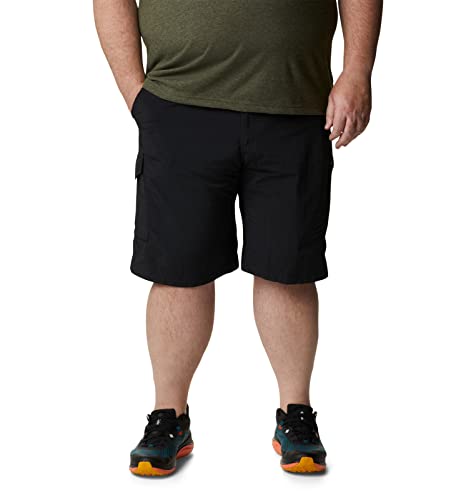 Image of Columbia Men's Regular Fit Shorts (AM4723 Cypress Heather Camo Print 40)