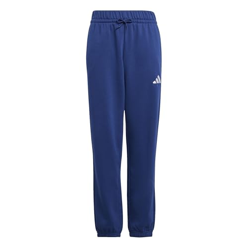 adidas Mixte Enfant Essentials Pants, Dark Blue/White, 11-12 Years