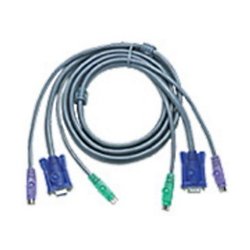 プリンストン Princeton Technology ATEN PS/2 KVM Cable 5.0M 2L-1005P/C