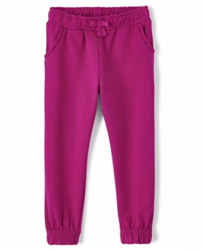 Image of Gymboree Girls' and Toddler Fleece Jogger Sweatpants