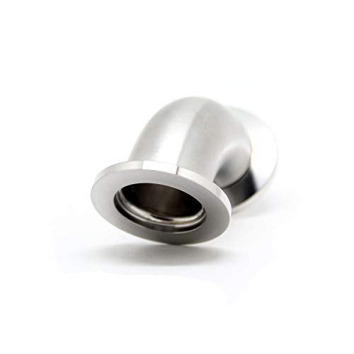 Image of QiiMii KF-25 Elbow 90 Degrees Vacuum Fittings Stainless Steel 304 Fits 1.57 inch Tri Clamp