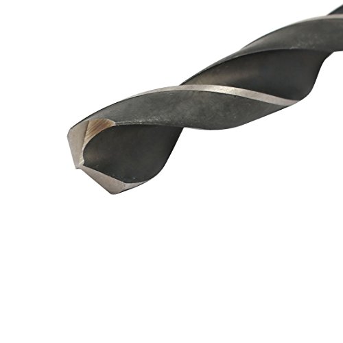 Aexit 13.5mm Dia Tool holder 147mm Length HSS Round drill hole Twist Drill Bit Drilling Tool Model:12as430qo615