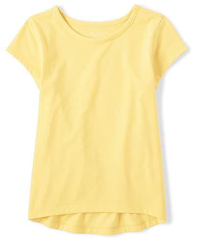Image of The Children's Place girls Short Sleeve High Low Top