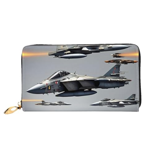 Portefeuille en cuir premium RFID grand format zippé chic - 2