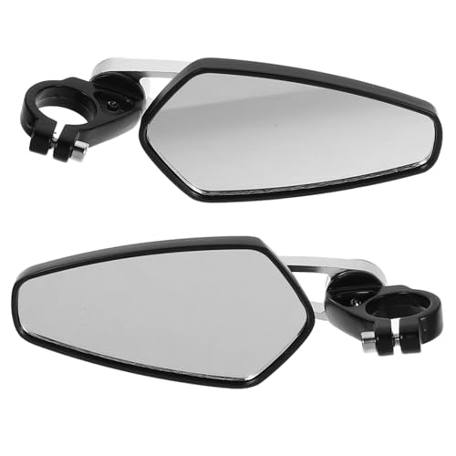 Espejos retrovisores para motocicleta de aluminio duradero retro vintage de manillar