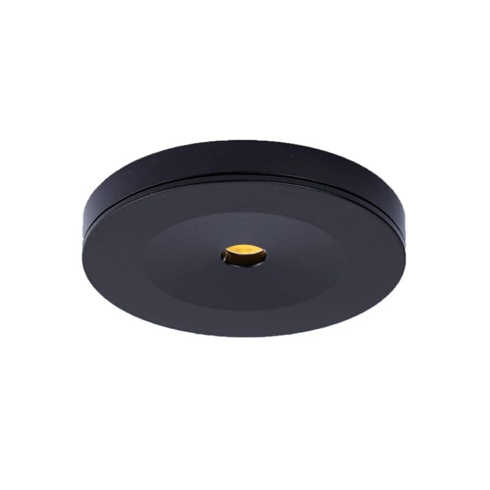 Plafonnier LED extra plat rond 5W 6000K spot en saillie blanc pour vitrine de bijoux
