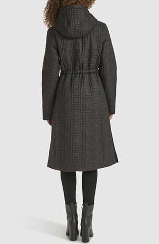 KARL LAGERFELD Women's Quilted Anorak Jacket4