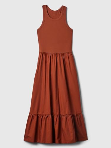 Image of Gap Women's Mixed Media Midi Dress