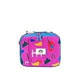 uninni Abstract Insulated Lunch box for Kids - Age 3+ with Leak-Resistant Storage, Mesh Pocket, Removable Divider for Snacks, Sandwiches and Drinks, BPA-Free Food-Grade lunch bag for boys