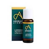 Absolute Aromas Olio Essenziale di Lavanda 10 ml - Coltivato ad Alta Quota - 100% Puro, Naturale, Vegano, Non Diluito e Cruelty Free - Per Diffusori, Bruciatori a Nafta e Miscele per Aromaterapia