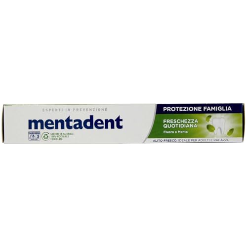 Mentadent Dentifricio Protezione Famiglia Freschezza, 75ml - Immagine 4
