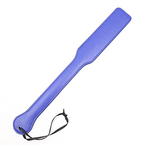 Spanking peddel leer sex erotiek SM blauwe peddel zweep paar flirten erotische bondage bedboeien rollenspel spanking… - Afbeelding 4