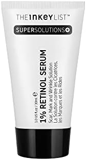 The INKEY List SuperSolutions 1% Retinol Serum for Face and Neck, Helps with Scar, Wrinkle and Skin Tone Appearance for Healthy-Looking Skin, 1.01 fl oz