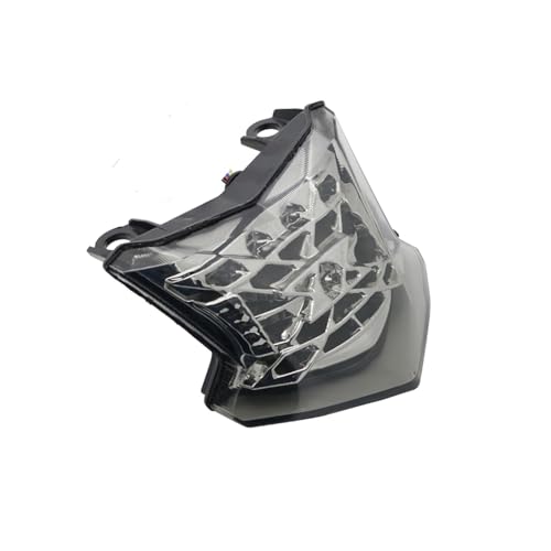 Feu arrière LED intégré avec clignotants pour motos Kawasaki Z650 Z900 2017-2018 Argent
