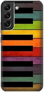 R3451 Colorful Piano Case Cover for Samsung Galaxy S22 Plus